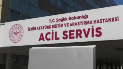 İzmir Atatürk Eğitim ve Araştırma Hastanesi’ne sevk edilen Mehmet Murat Çalık’ın