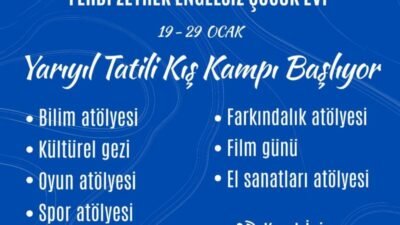 Menderes Belediyesi, yarıyıl tatilinde çocuklar için Ferdi Zeyrek Engelsiz Çocuk