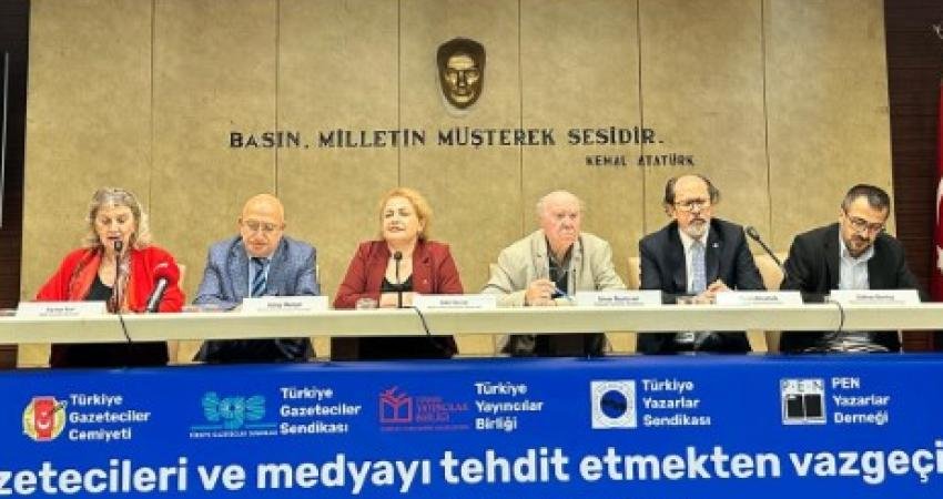 Türkiye Gazeteciler Cemiyeti, Türkiye Yayıncılar Birliği, Türkiye Gazeteciler Sendikası, Türkiye