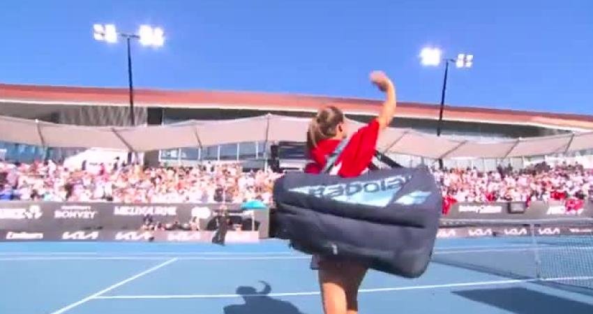 Milli tenisçi Zeynep Sönmez, Avustralya Açık tek kadınlar ilk turunda