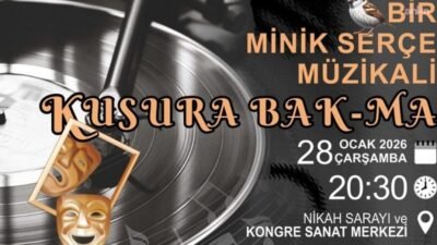 Menderes Belediyesi, “Bir Minik Serçe Müzikali: Kusura Bak-ma” adlı müzikali