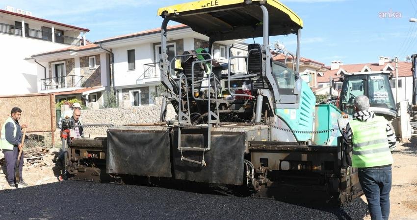 Muğla Büyükşehir Belediyesi, Datça ilçesinde ulaşım altyapısını güçlendirmek amacıyla başlattığı