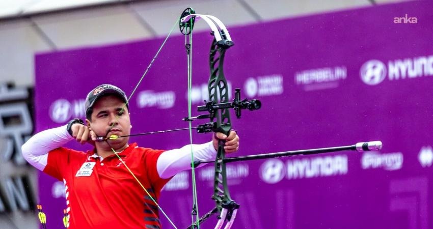 Muğla Büyükşehir Belediyesi sporcusu ve milli okçu Emircan Haney, Dünya