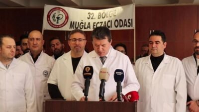 Muğla Eczacı Odası Başkanı Saim Korkmaz, "Son bir yılda yani