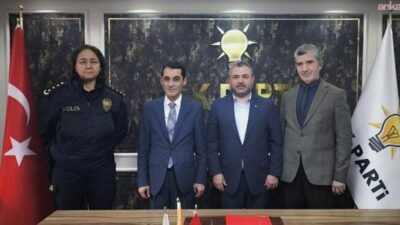 Narlıdere Kaymakamı Kadir Taner Eser, İlçe Emniyet Müdürü Süheyda Tuğbay