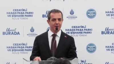 İBB, İstanbul’un tarihi ilçesi Beyoğlu’ndaki Cezayirli Hasan Paşa Parkı ile