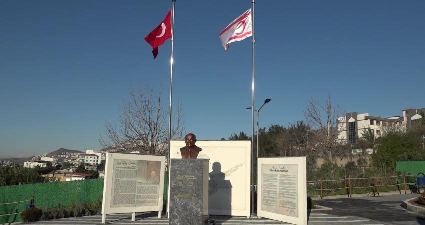 Bornova Belediye Başkanı Ömer Eşki, KKTC’nin Kurucu Cumhurbaşkanı Rauf Denktaş’ı