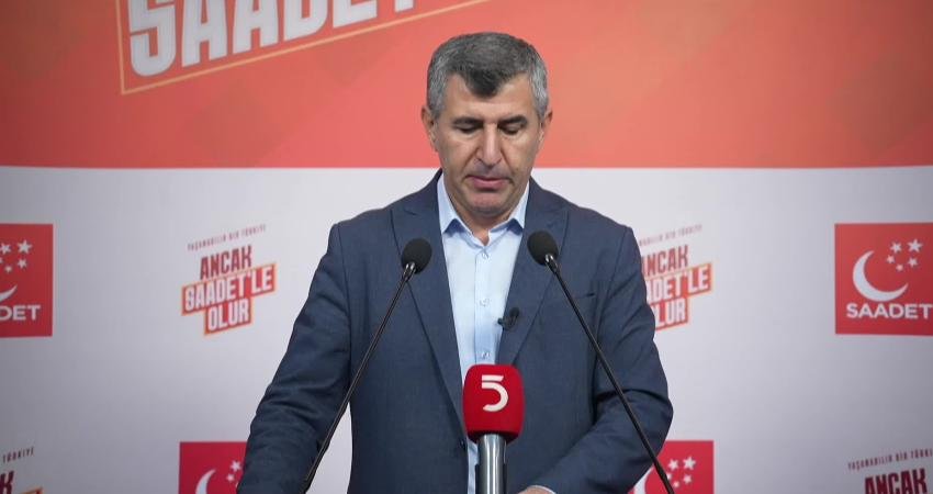 Saadet Partisi Genel Başkan Yardımcısı İbrahim Yıldız, Vakıflar Kanunu’nda yapılan