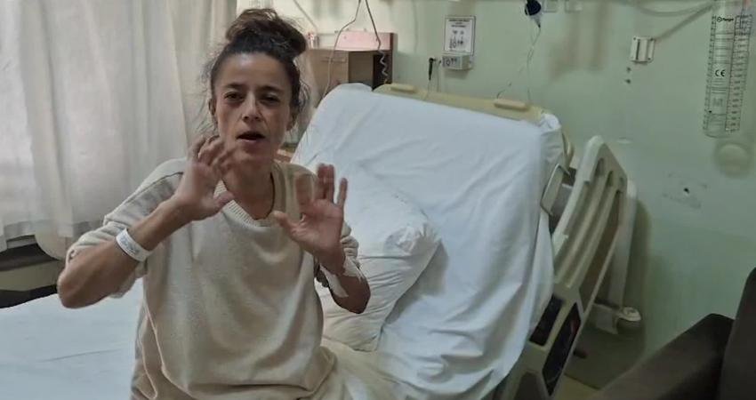 İzmirli Nuran Şerife Kültem, sağır olduğu için hastanede doktorlarla iletişim