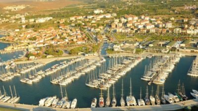 Seferihisar Belediye Başkanı İsmail Yetişkin, Sığacık Teos Marina’nın kapasite artış projesine