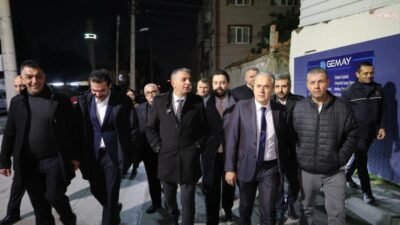 Şehzadeler Belediye Başkanı Hakan Şimşek, Kuşlubahçe Mahallesi’nde esnaf ve vatandaşlarla