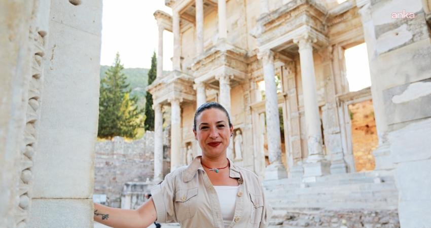 Selçuk Belediye Başkanı Filiz Ceritoğlu Sengel, Kültür ve Turizm Bakanlığı'nca Efes