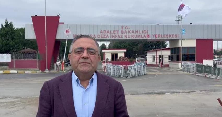 CHP Genel Başkan Yardımcısı Sezgin Tanrıkulu, Silivri’deki Marmara Cezaevi’nde, İstanbul