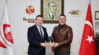 Silivri Belediye Başkanı Bora Balcıoğlu, Lalapaşa Belediye Başkanı Zafer Sezgin Geldi
