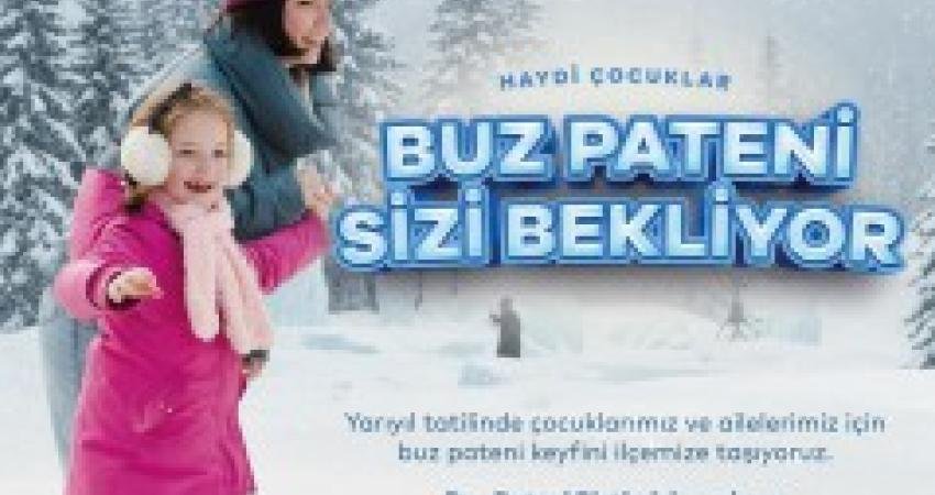 Silivri Belediye Başkanı Bora Balcıoğlu, 16 Ocak’ta buz pateni pistinin