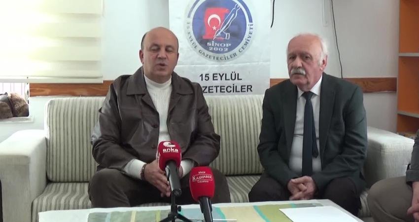 Sinop Belediye Başkanı Metin Gürbüz 10 Ocak Çalışan Gazeteciler Günü’nü kutladı Sinop Belediye Başkanı Metin Gürbüz, 10 Ocak Çalışan Gazeteciler günü