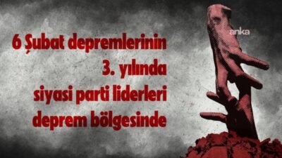 Kahramanmaraş merkezli 6 Şubat depremlerinin üçüncü yılında Cumhurbaşkanı ve AK