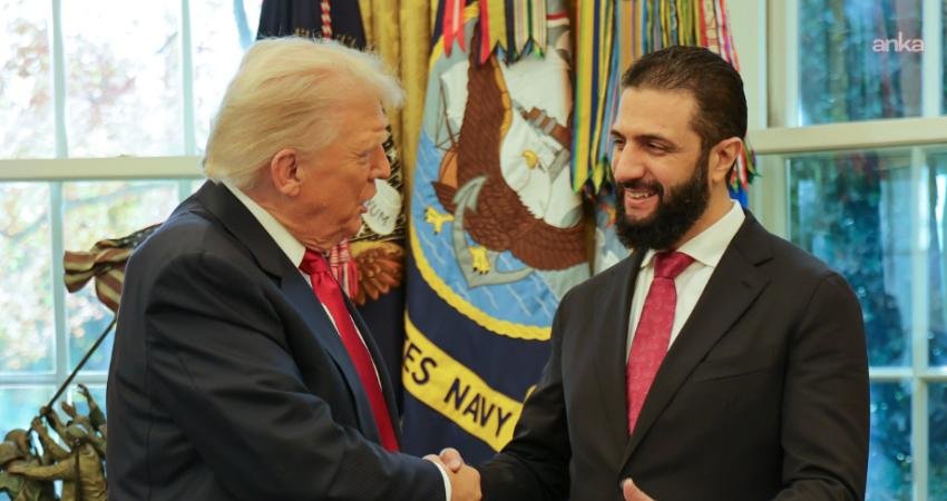 Suriye Cumhurbaşkanı Ahmed el-Şara, ABD Başkanı Donald Trump ile bir telefon görüşmesi