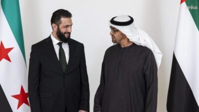 Suriye Devlet Başkanı Ahmed el-Şara, Birleşik Arap Emirlikleri (BAE) Devlet