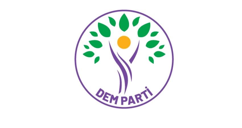 DEM Parti Eş Genel Başkanları Tülay Hatimoğulları ve Tuncer Bakırhan, Suriye