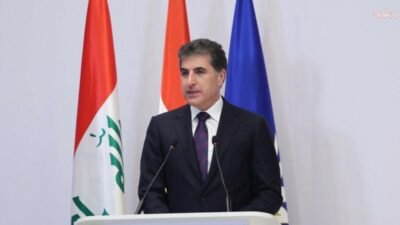 Irak Kürt Bölgesel Yönetimi (IKBY) Başkanı Neçirvan Barzani, Suriye hükümeti