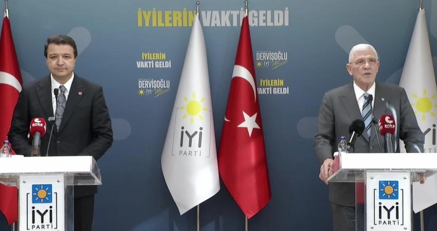 Suriye’deki gelişmeler… Müsavat Dervişoğlu: “Türkiye’nin orada kendi güvenliğini sağlamak için kendi kontrolünde bir güvenlik koridoru oluşturması gerekiyor” İYİ Parti Genel Başkanı Müsavat Dervişoğlu, Suriye Hükümeti ile SDG