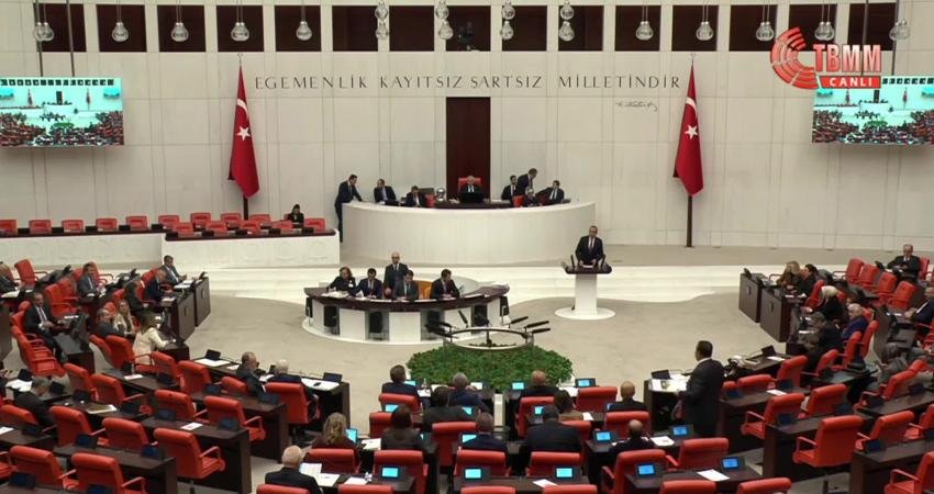 TBMM Genel Kurulu'nda konuşan AK Parti Ankara Milletvekili Osman Gökçek,
