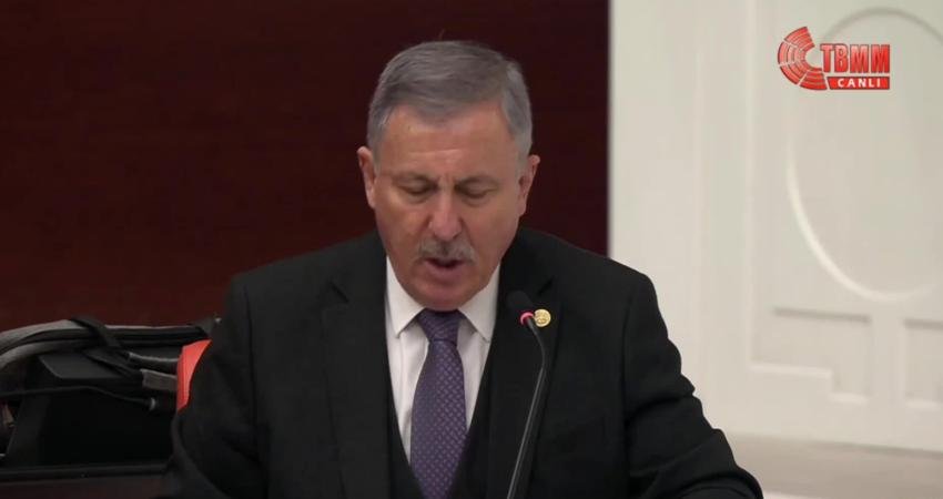 TBMM Genel Kurulu'nda konuşan CHP Grup Başkanvekili Murat Emir, Tayfun