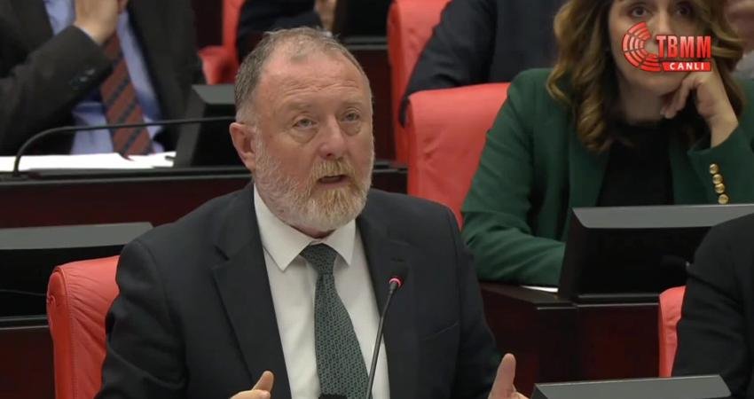 TBMM Genel Kurulu'nda konuşan DEM Parti Grup Başkanvekili Sezai Temelli, Milli