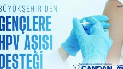 Tekirdağ Büyükşehir Belediyesi, toplum sağlığını korumaya yönelik projelerine bir yenisini