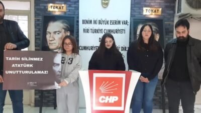 CHP Tokat Halkçı Liseliler (HALK-LİS) İl Başkanı Zeynep Ada Yiğitoğlu,