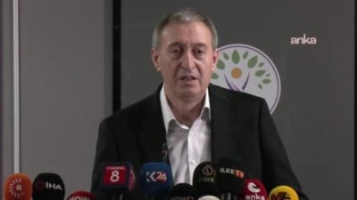 DEM Parti Eş Genel Başkanı Tuncer Bakırhan, Suriye'nin Kuzeyi'nde yaşanan