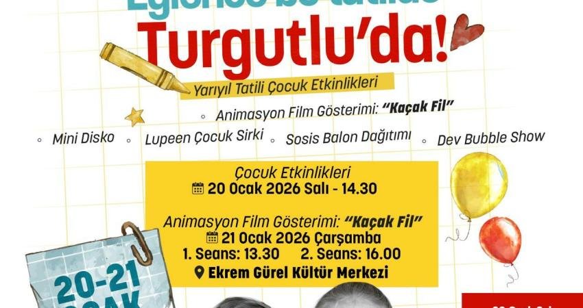 Turgutlu Belediyesi ve Manisa Büyükşehir Belediyesi iş birliğiyle Ekrem Gürel