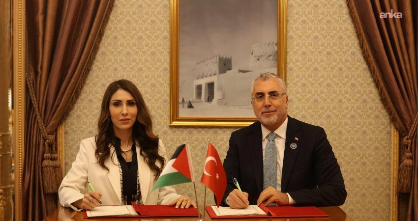 Çalışma ve Sosyal Güvenlik Bakanı Vedat Işıkhan, Türkiye ile Filistin
