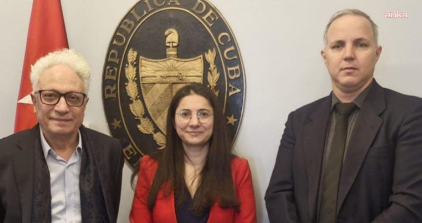 Türkiye Komünist Hareketi (TKH) heyeti, Küba ve Venezuela büyükelçiliklerine dayanışma ziyaretinde