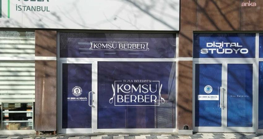 Tuzla Belediyesi’nin hayata geçirdiği "Komşu Berber" uygulaması, ihtiyaç sahibi vatandaşlara