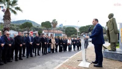 Narlıdere Belediyesi, bombalı saldırıda katledilen gazeteci-yazar Uğur Mumcu'yu, Limanreis Mahallesi’ndeki