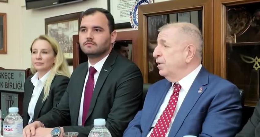 Zafer Partisi Genel Başkanı Ümit Özdağ, Yunanistan'da İskeçe Türk Birliği'ni