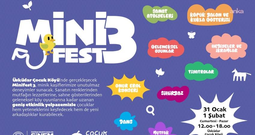 Üsküdar Belediyesi tarafından çocukların ve gençlerin günlük yaşamlarına neşe katmak