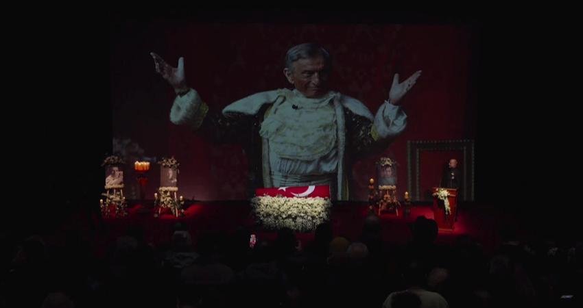 Yaşamını yitiren usta sanatçı Haldun Dormen için Harbiye Muhsin Ertuğrul