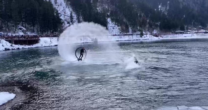 Uzungöl’de ilki gerçekleştirilen Kış Festivali sona erdi.