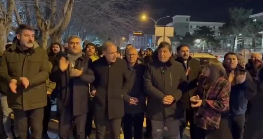 Van Emek ve Demokrasi Platformu'nun Kuzey ve Doğu Suriye'ye destek