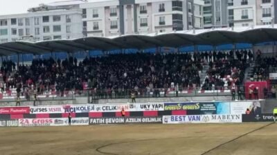 Trendyol 1. Lig’in 22. haftasında oynanan Vanspor–Iğdır FK karşılaşmasında, Vanspor