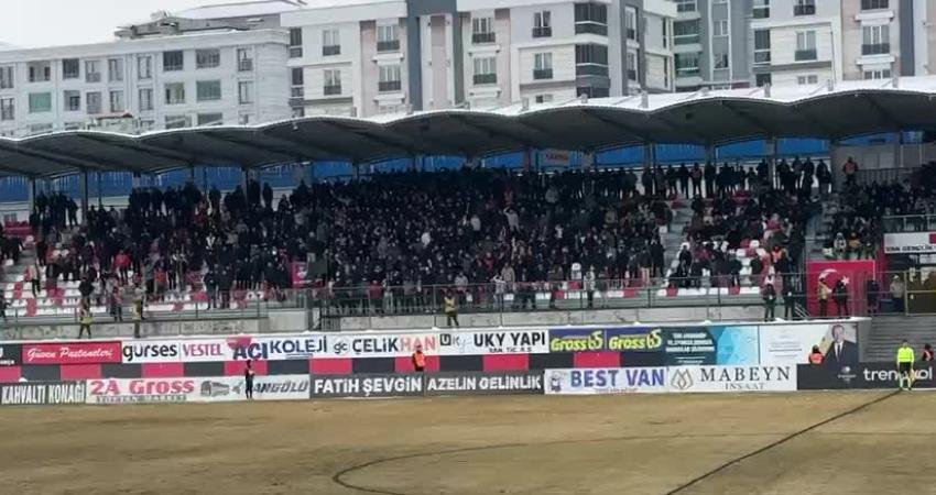 Trendyol 1. Lig’in 22. haftasında oynanan Vanspor–Iğdır FK karşılaşmasında, Vanspor