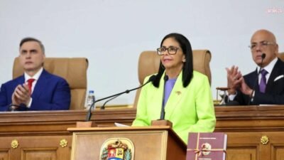 Venezuela Geçici Devlet Başkanı Delcy Rodriguez, "2025-2031 Vatan Planı"nın tanıtımı