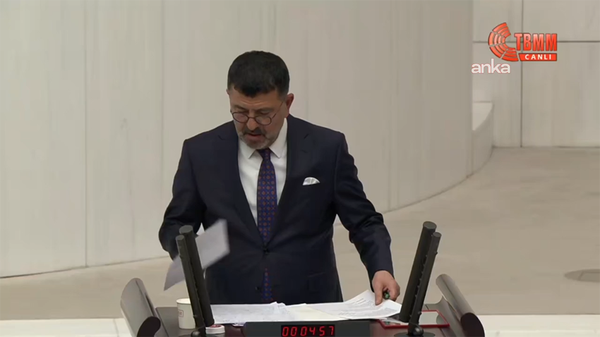 TBMM Genel Kurulu'nda konuşan CHP Malatya Milletvekili Veli Ağbaba, "Buradan