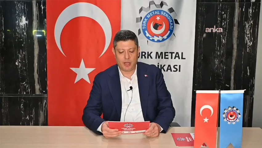 Türk Metal Sendikası Genel Başkanı Uysal Altundağ, Türk Metal Sendikası ile
