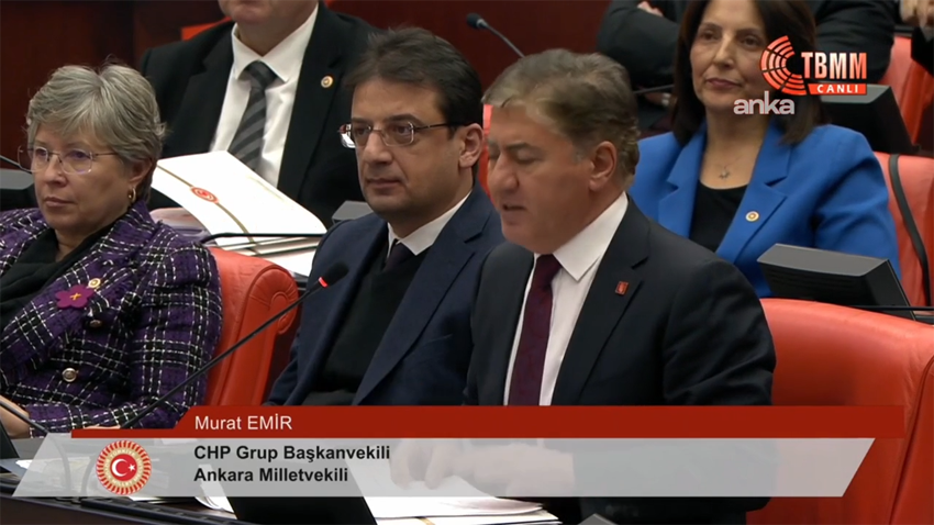 CHP Grup Başkanvekili Murat Emir, Türkiye’nin 2000’li yılların başındaki ekonomik