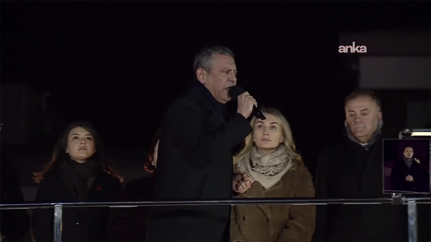 CHP Genel Başkanı Özgür Özel, Cumhubaşkanı Recep Tayyip Erdoğan'ın, "Biz