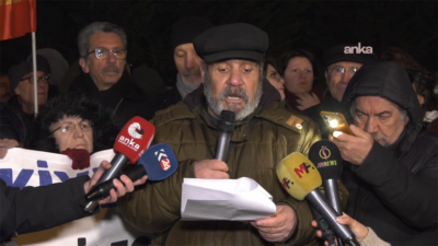 Ankara Emek ve Demokrasi Güçleri'nin,  Suriye'nin kuzeyinde yaşananları protesto etmek